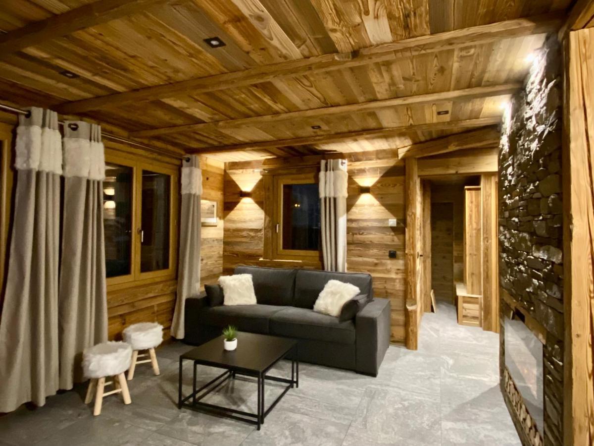 Chalet Les Cocales Residence Sejour Et Nuitees B&B - Appartement Pin Cembro Bessans Dış mekan fotoğraf