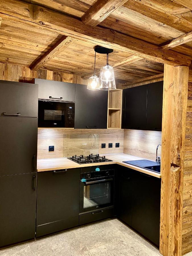 Chalet Les Cocales Residence Sejour Et Nuitees B&B - Appartement Pin Cembro Bessans Dış mekan fotoğraf