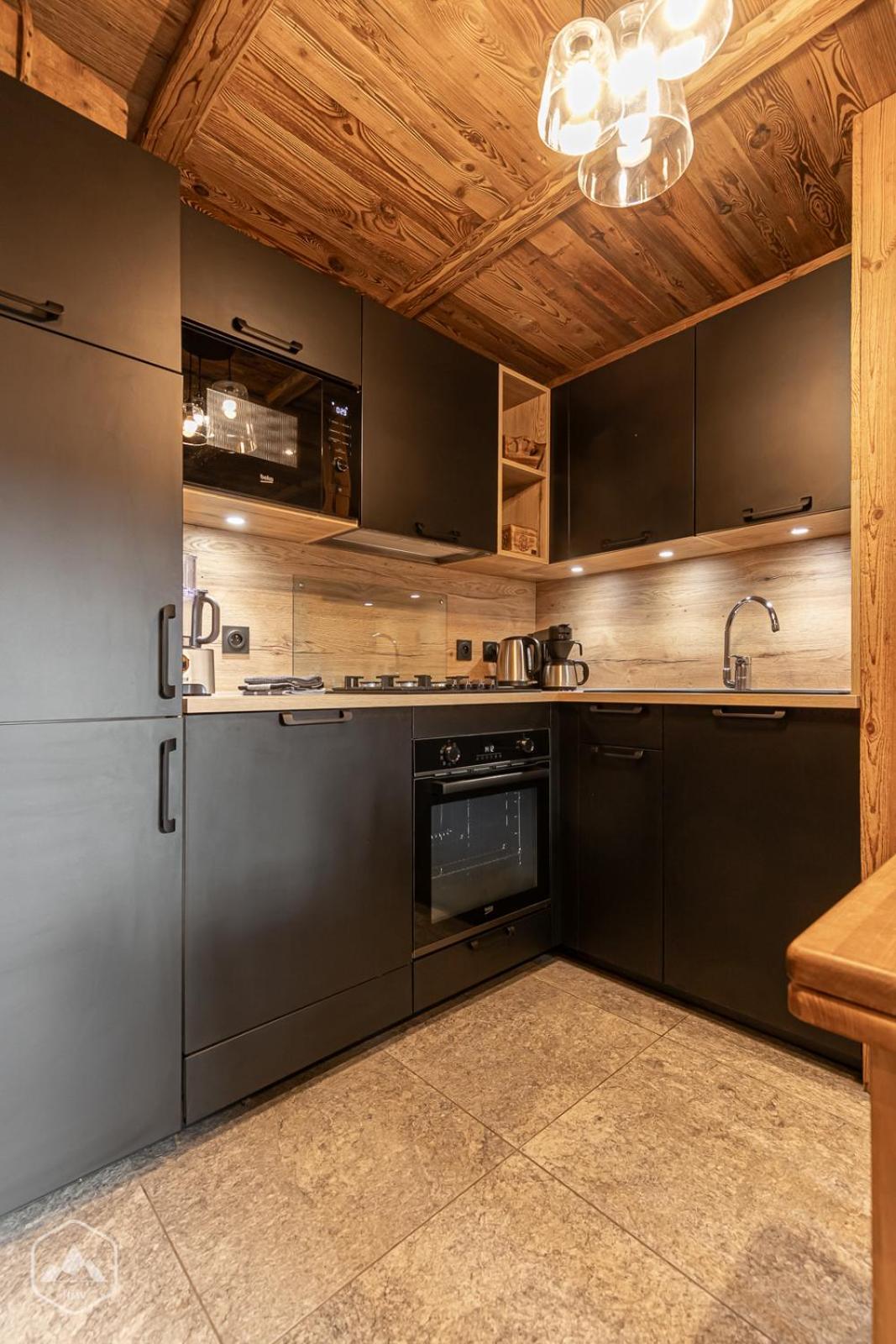 Chalet Les Cocales Residence Sejour Et Nuitees B&B - Appartement Pin Cembro Bessans Dış mekan fotoğraf